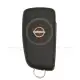 Original nissan xtrail flip key 433mhz 2 buttons back