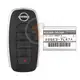 Véritable Nissan Pathfinder Smart Proximity 2023 P/N : 285E3 7LA7A Fréquence 433 MHz