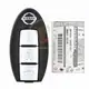 Genuine Nissan Teana Smart Proximity 2010 2013 P/N: 285E3 JN90A Buttons 3