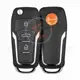 Xhorse XEFO01EN Flip Key Remote 3+1 Buttons With Super Chip Transponder Chip ID 48