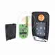 Xhorse XEMQB1EN Flip Remote 3 buttons MQB Type Transponder Chip ID 46