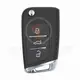 Xhorse XEMQB1EN Flip Remote 3 buttons MQB Type Transponder Chip ID 47
