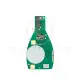 Mercedes benz smart pcb board 3 buttons 433mhz nec processor back