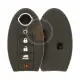 Nissan smart remote key 5 buttons suv silicone case