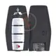 Original Mitsubishi 2022 Smart Key Shell 4B Remote Shell Type Smart Proximity Shell