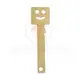 KEYMAX #20 Smiley Key Key Type House Blank Key