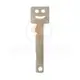 KEYMAX #23 Smiley Key ( Two colors available to choose Silver / Brass) Keymax