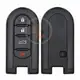 Genuine Remote Key Perodua 434MHz 4 Buttons PCF7953 (HITAG3) Transponder Chip PCF7953 (HITAG3)