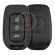 Original Renault Head Key Remote 2015 2017 433MHz 3 Buttons Remote Type Head Key Remote