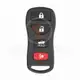 Flip Key Remote 315MHz 4 Buttons Aftermarket Frequency 315MHz