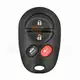 Refurbished Toyota Camry Aurion Remote Key 2007 P/N: 89742 06030 Frequency 433MHz