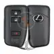 Genuine Lexus LX450D LX570 Smart Proximity 2015 2018 P/N: 89904 78640 Remote Type Smart Proximity