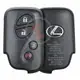 Genuine Lexus ES350 LS460 Smart Proximity 2009 2012 P/N: 89904 53321 Remote Type Smart Proximity