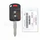 Genuine Mitsubishi Mirage Head Key Remote 2016 2020 P/N: 6370B904 Panic Button Yes