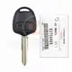 Genuine Mitsubishi pajero Head Key Remote 2007 2012 P/N: 6370A685 Panic Button No