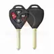 Head Key Remote Toyota Camry 2007 2011 314.4MHz 4 Buttons Aftermarket Remote Type Head Key Remote
