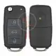Volkswagen Touareg Flip Key Remote 2003 2010 315MHz 4 botones Estado Aftermarket