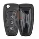 Ford Focus Mondeo Flip Key Remote 2006 2012 433MHz 3 Buttons Remote Type Flip Key Remote