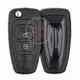 Mando a distancia con llave abatible para Ford Focus Mondeo 2006 2012 433MHz, tipo remoto con 2 botones, mando a distancia con llave abatible