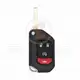 Jeep Wrangler Flip Key Remote 2018 2020 P/N : 68416784AB 433 MHz Bouton panique Oui