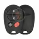 Remote Key Toyota Camry Aurion 2007 433MHz 4 Buttons Aftermarket Remote Type Remote Key