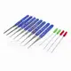 KLOM 12 PIECES BROKEN KEY EXTRACTOR SET BLUE Opening Tool Type Pick Tool