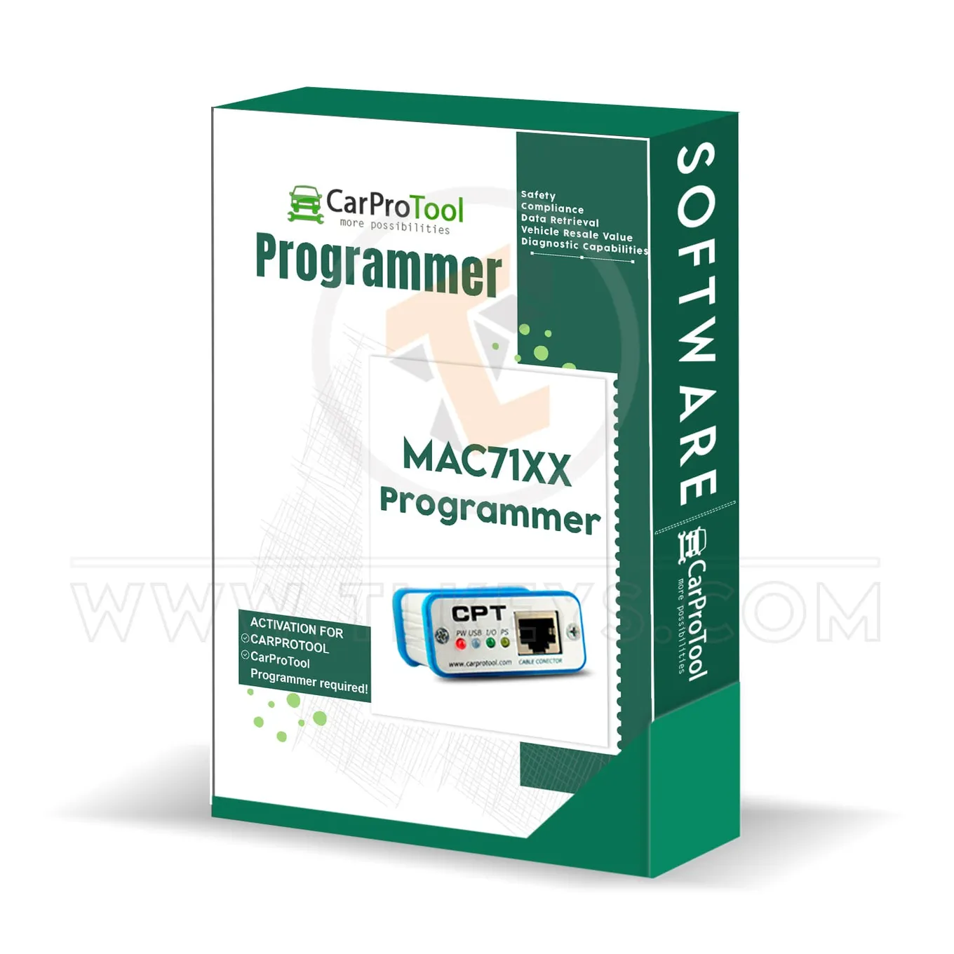 Mac71xx activation for carprotool software