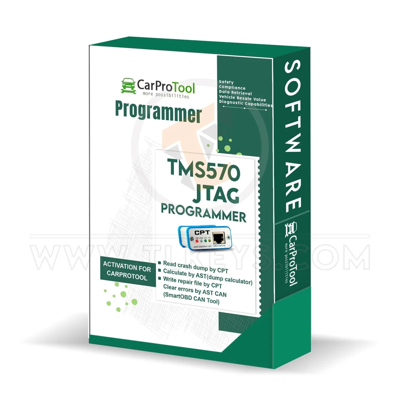 Software TMS570 JTAG Programmierer
