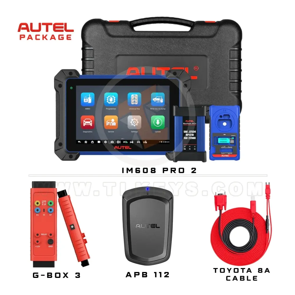 Autel im608 pro2 bundle g box3 apb112 8a cable 2yr update main Autel im608 pro2 bundle g box3 apb112 8a cable 2yr update main