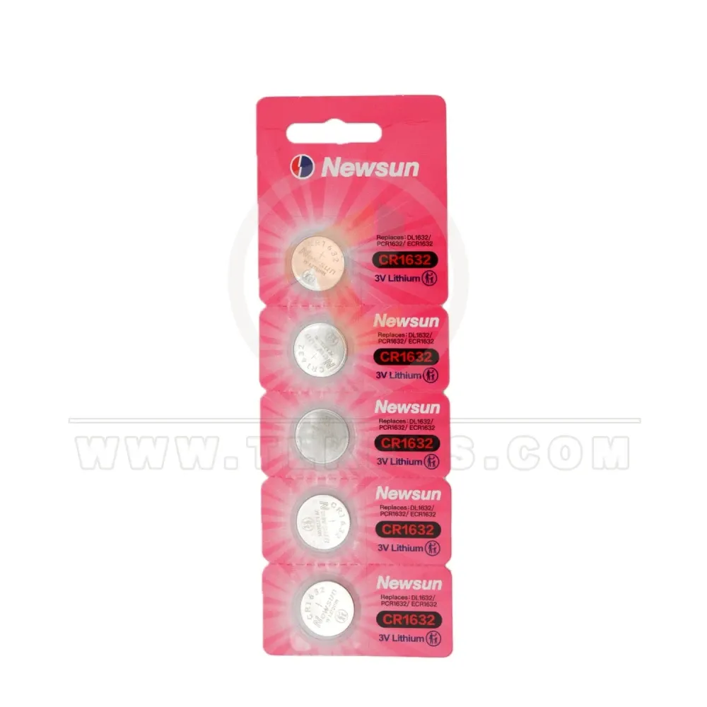 Newsun cr1632 3v lithium automotive battery