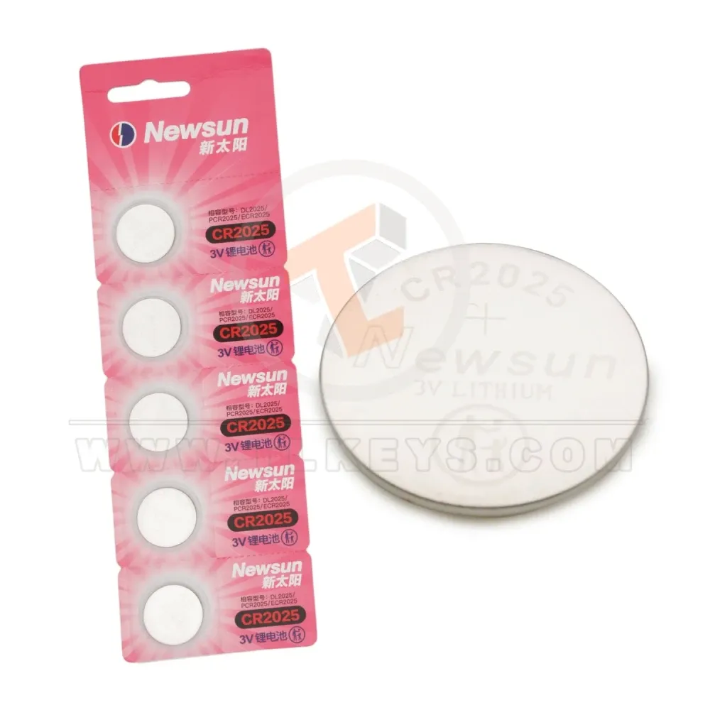 Newsun automotive battery cr2025 main