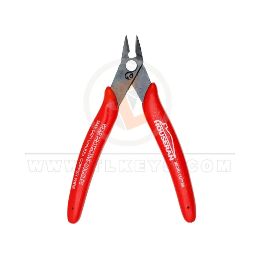 Houseran micro cutter pliers flush wire cutting tool 1mm front Houseran micro cutter pliers flush wire cutting tool 1mm front