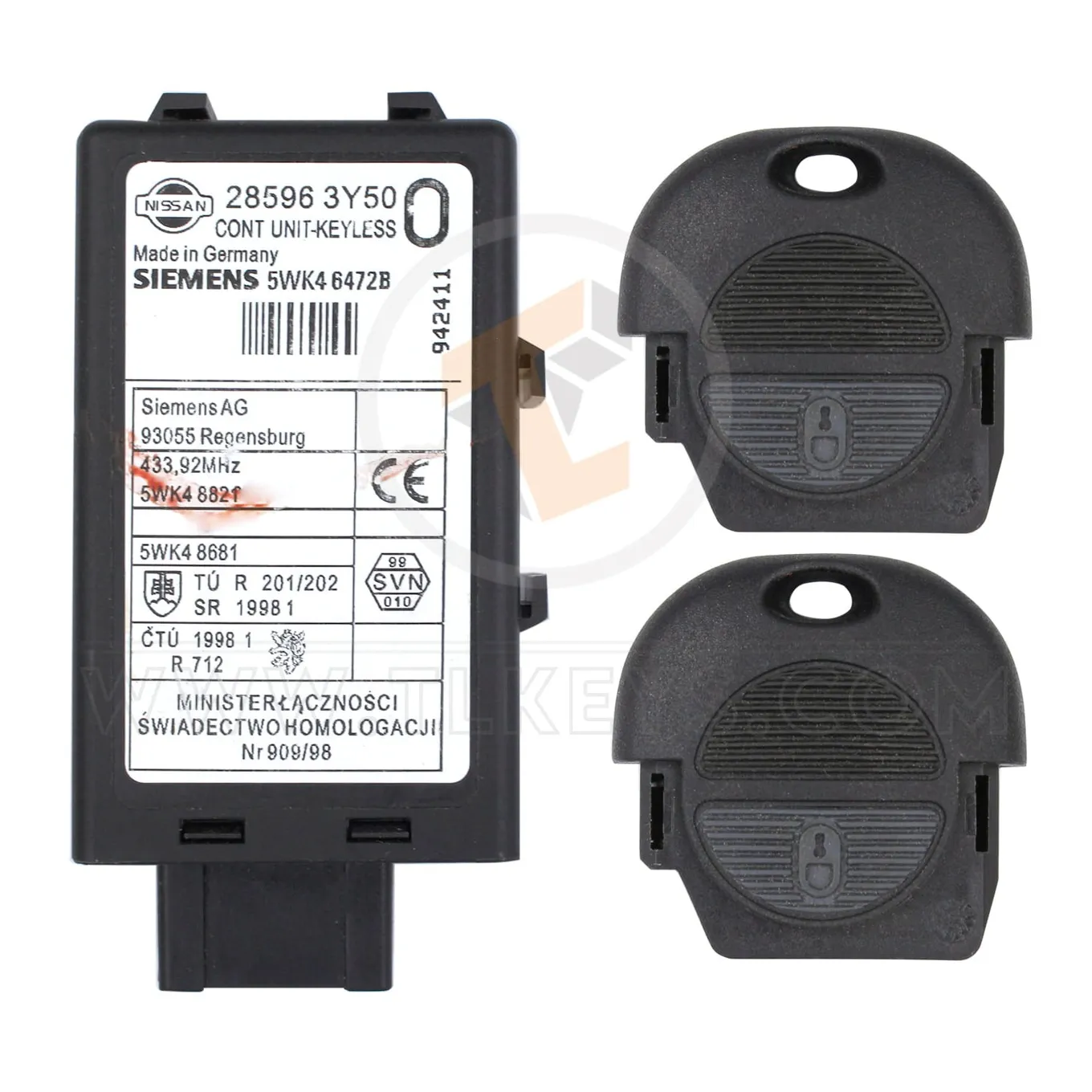 Accessories tools Nissan 2003 up Siemens Module + 2 433MHz Remotes