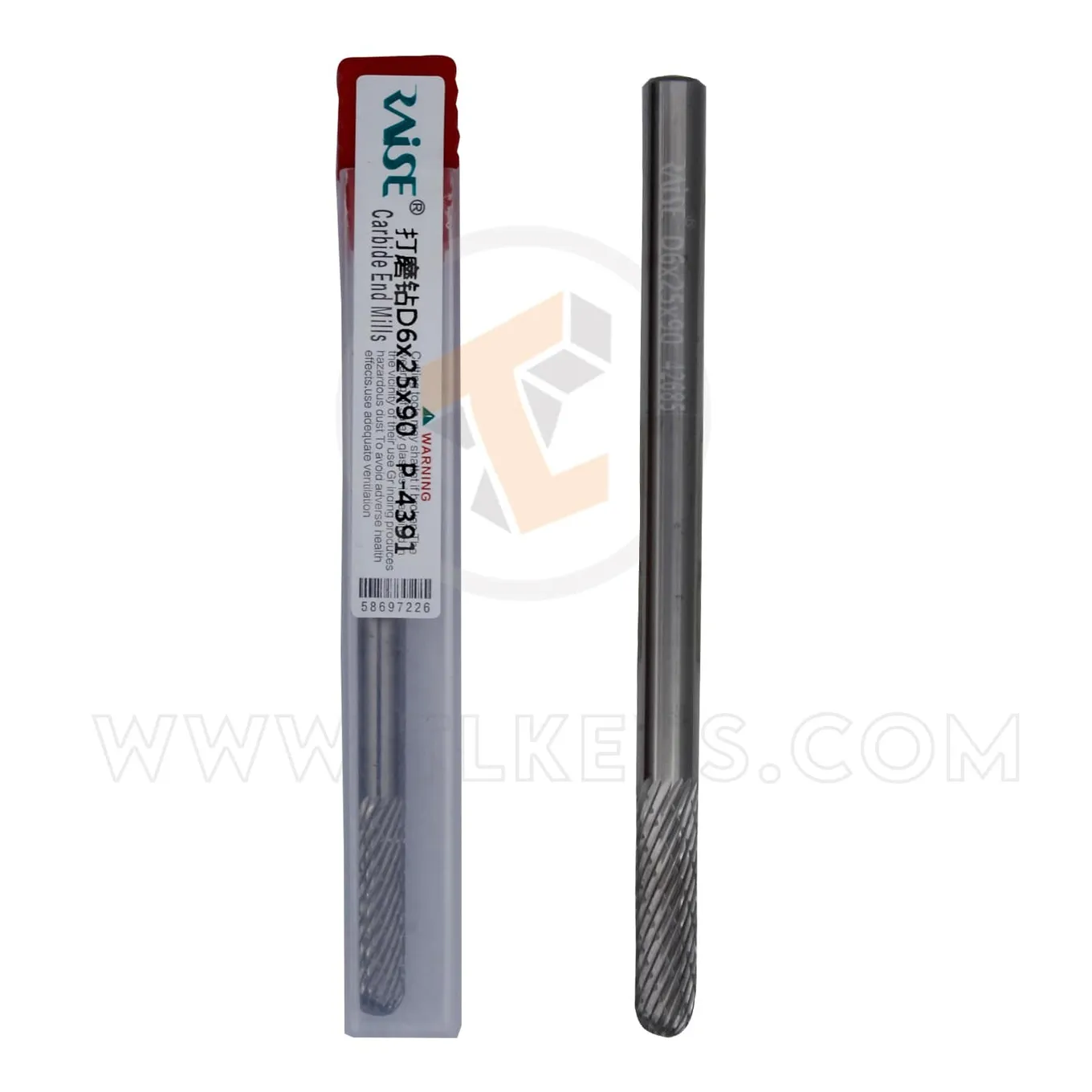 Carbide end mills d6x25x90 main