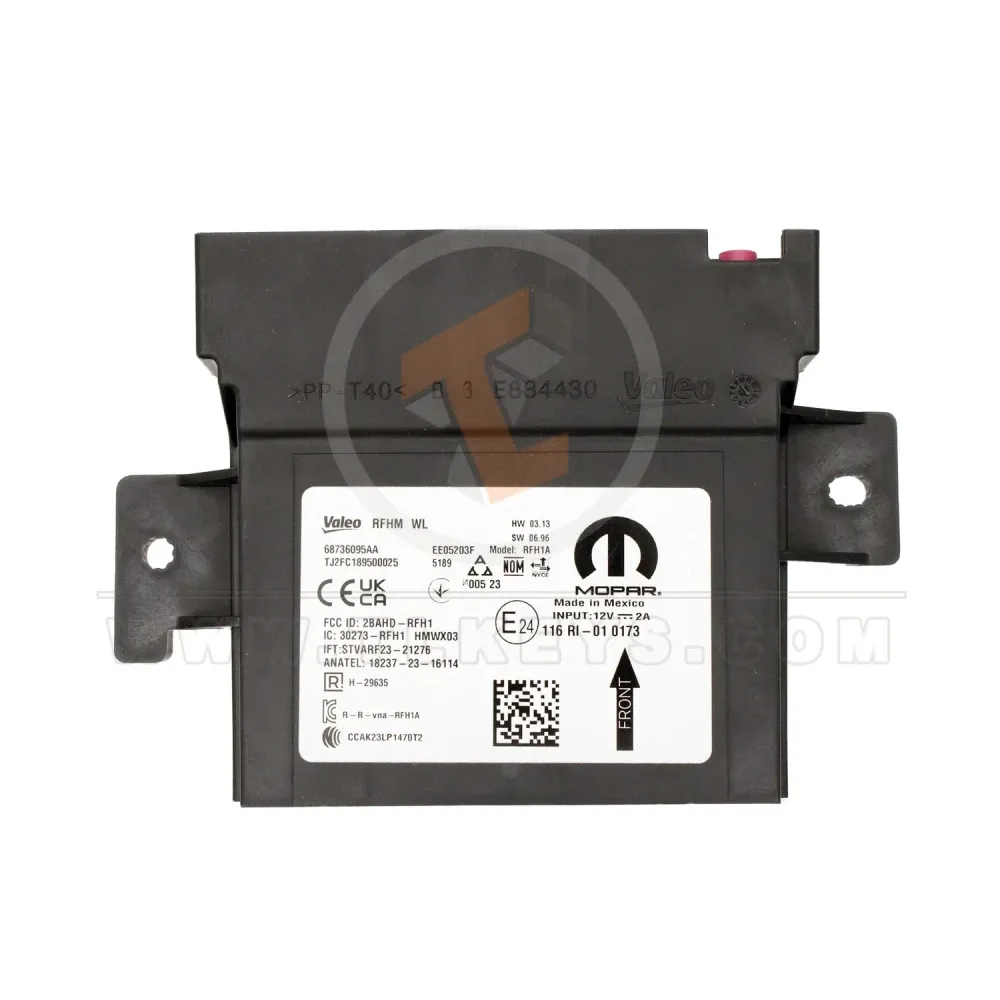 Jeep grand cherokee 2024 keyless entry module 6873609aa front