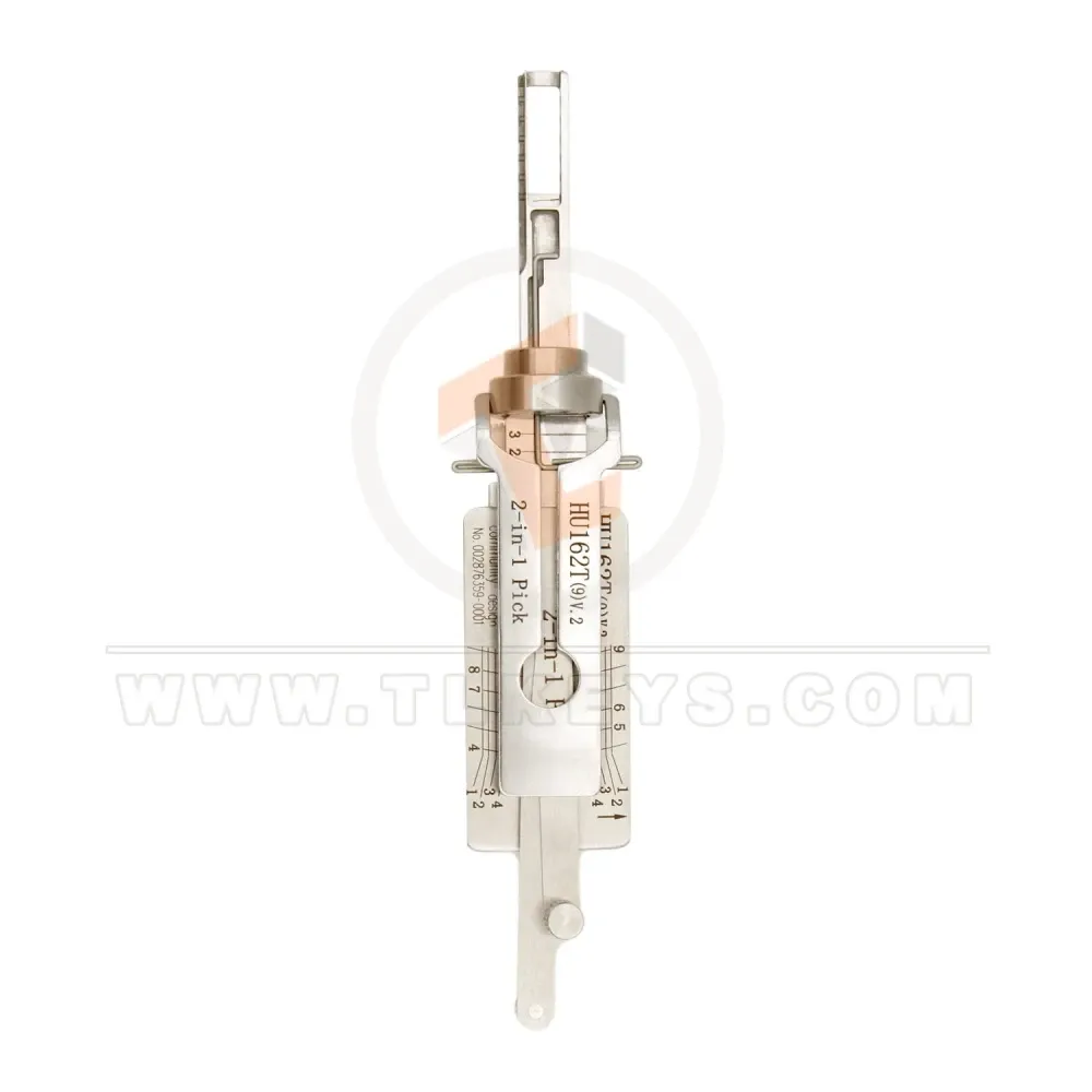 Original lishi hu162t 9 v 2 2 in 1 pick and decoder for vag 2015 front Original lishi hu162t 9 v 2 2 in 1 pick and decoder for vag 2015 front