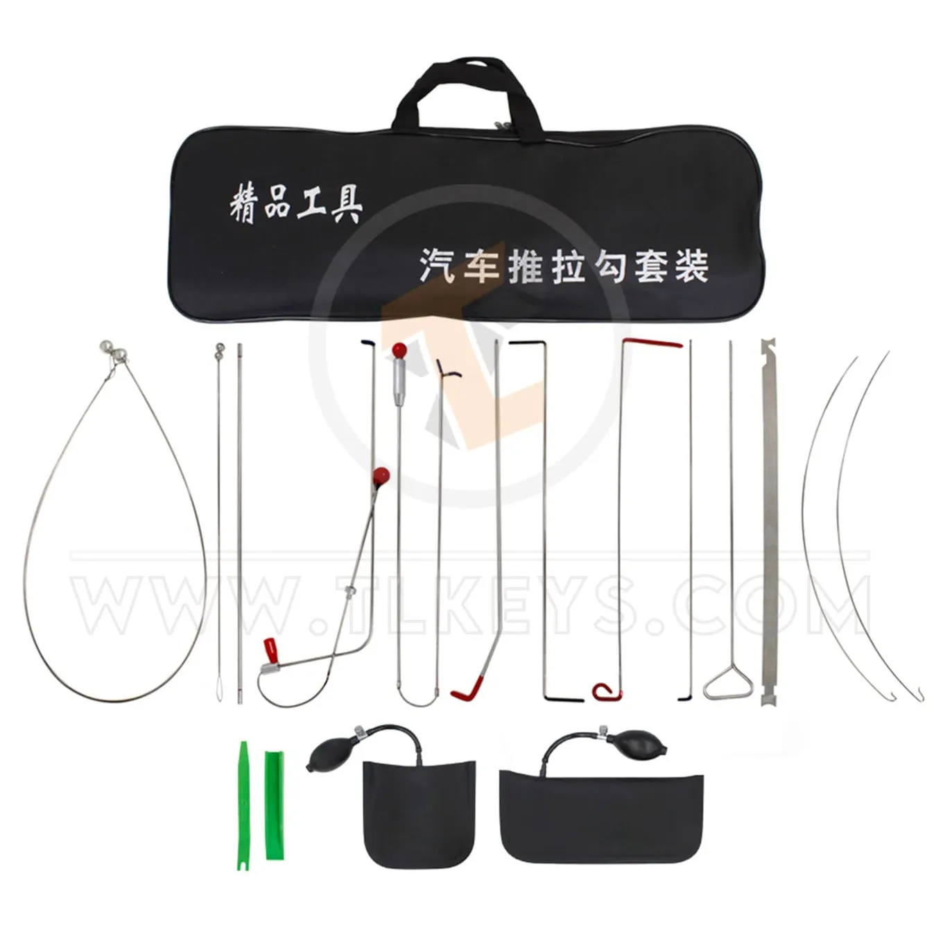 HUK Professionelles Kfz Türöffnungswerkzeug Set, Öffnungswerkzeugtyp für Autos