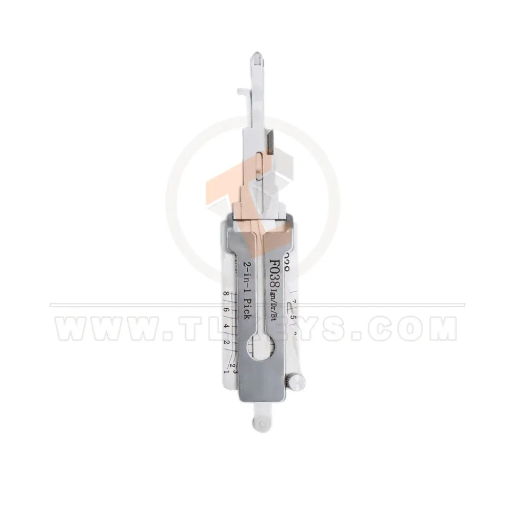 Original lishi 2 in 1 pick decoder tool fo38ag Original lishi 2 in 1 pick decoder tool fo38ag