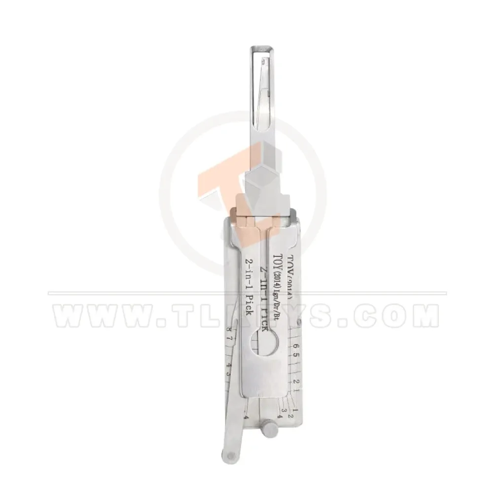 Original lishi toy2014 latest 2 in 1 pick decoder tool front Original lishi toy2014 latest 2 in 1 pick decoder tool front