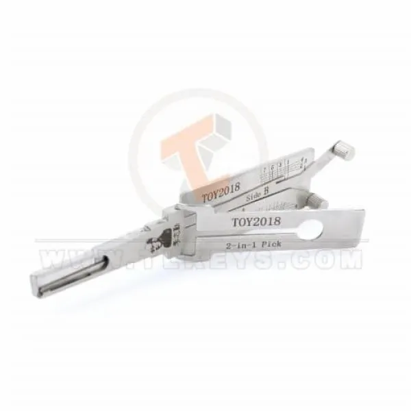 Original Lishi TOY2018 AG 2 in 1 Pick Decoder Tool For Toyota 2018 Blade Profile TOY2018 AG