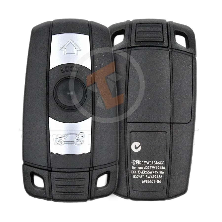 Remote Key BMW 2006 2014 315MHz 3 Buttons Aftermarket PCF7953 ID46 Remote Type Remote Key