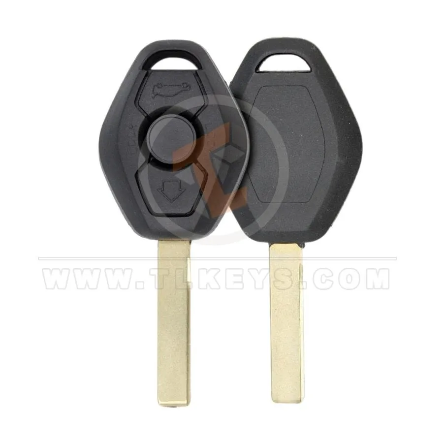 Head Key Remote BMW 2000 2009 315MHz 3 Buttons Aftermarket PCF7935 Remote Type Head Key Remote