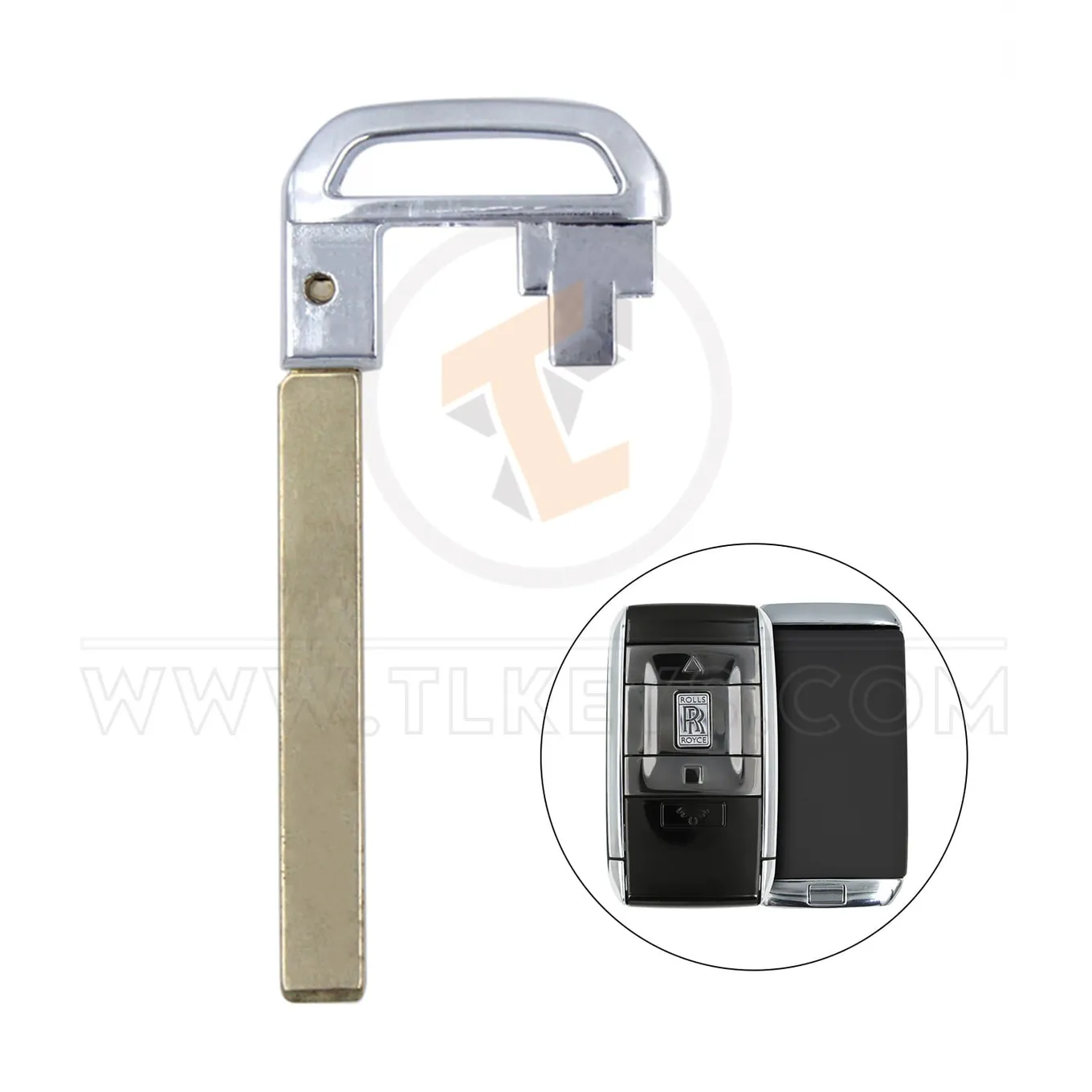 Rolls Royce Cullinan Phantom Smart Key Blade 2017 2022 Emergency Keys