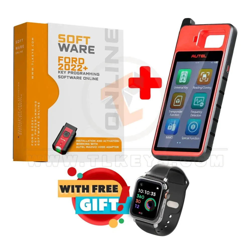 Autel maxiim km100 key programmer ford software activation