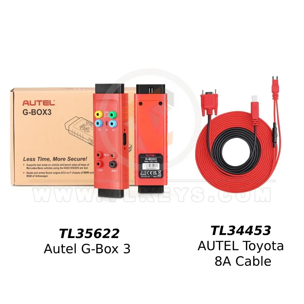 Autel toyota 8a cable g box 3 main