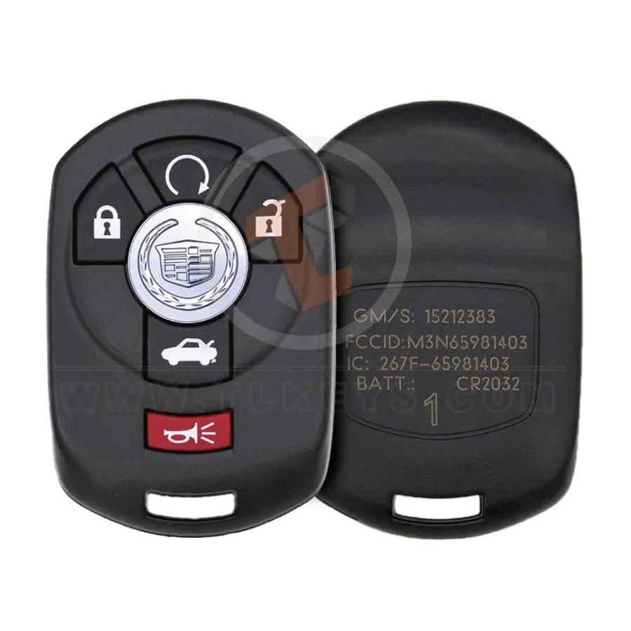 Original Cadillac STS Smart Proximity 2005 2007 P/N: 15212383 315MHz Remote Type Smart Proximity Original Cadillac STS Smart Proximity 2005 2007 P/N: 15212383 315MHz Remote Type Smart Proximity