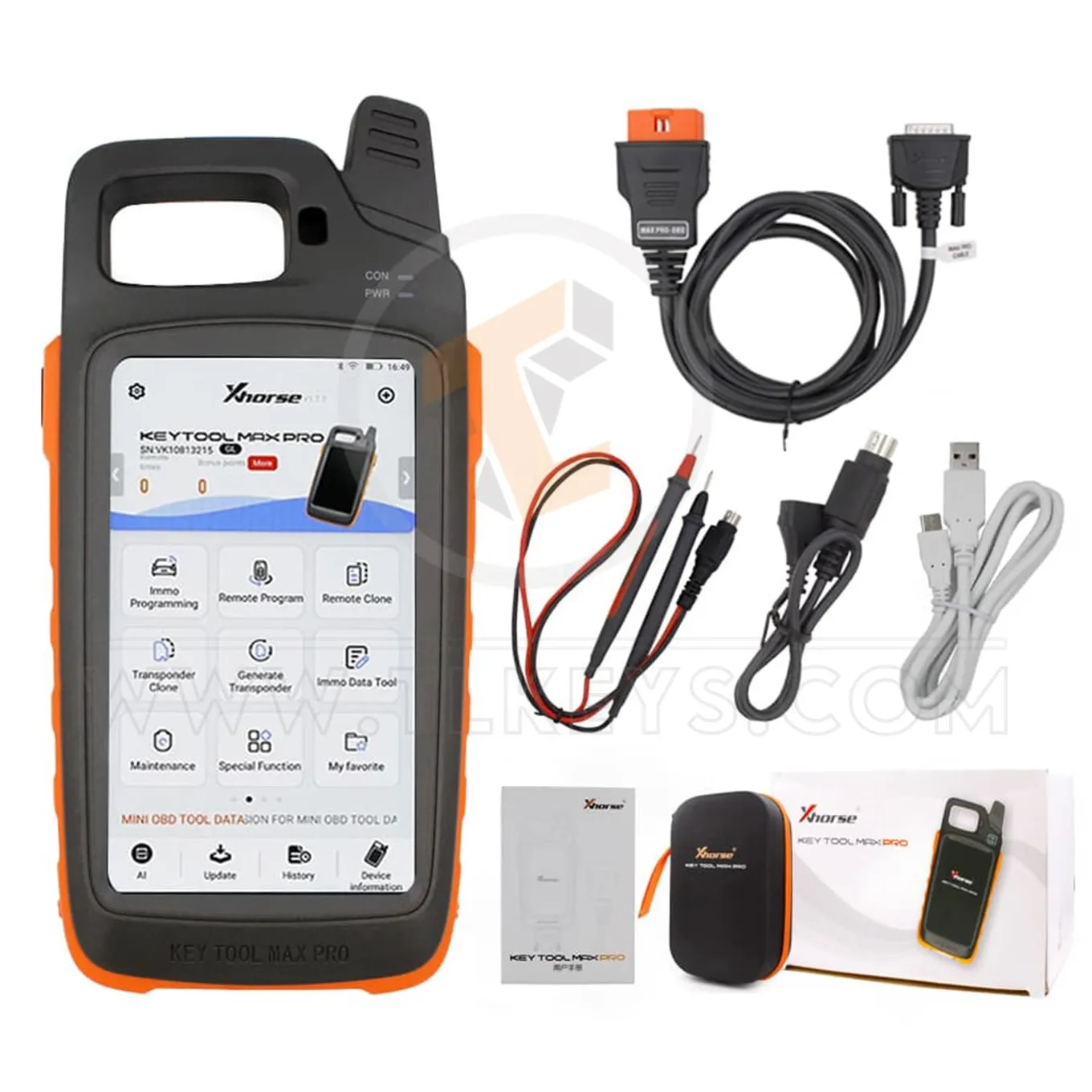 Xhorse VVDI Key Tool Max Pro Multi Language Remote Programmer Key Programming Diagnostics Tools