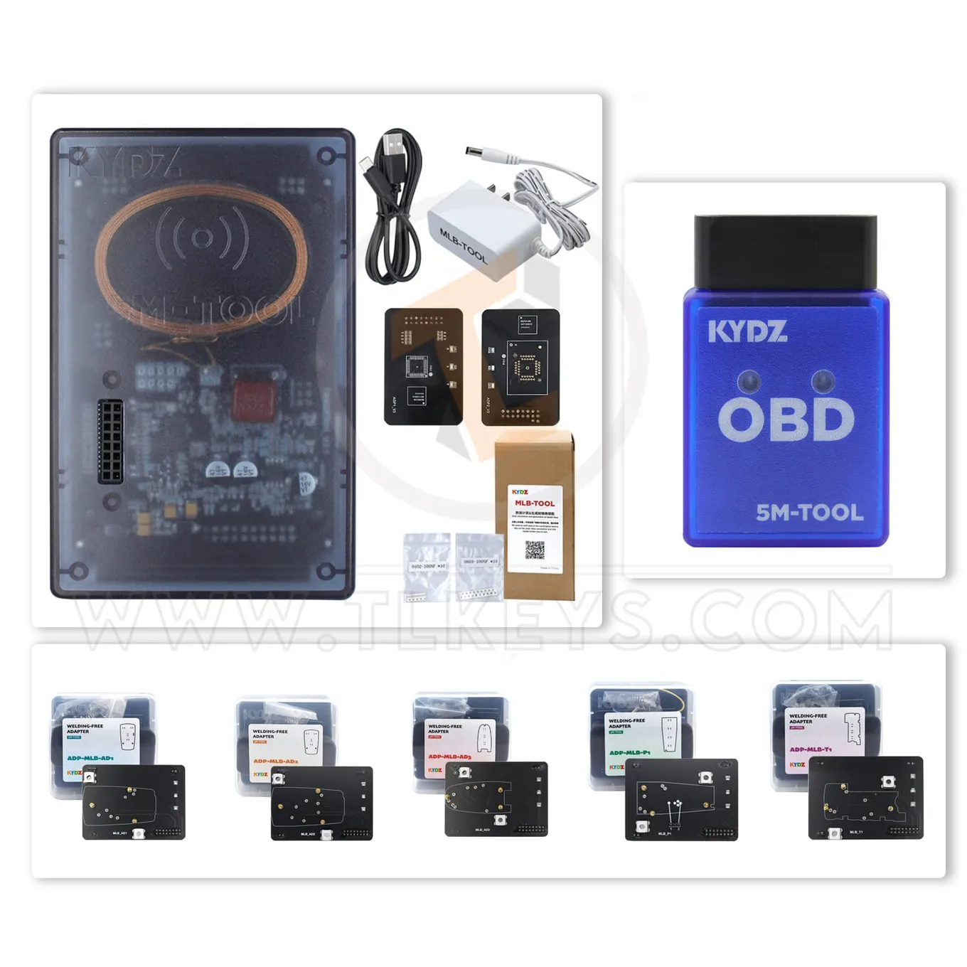 TL40583 KYDZ mlb 5m tool with obd bluetooth adapter 1 TL40583 KYDZ mlb 5m tool with obd bluetooth adapter 1
