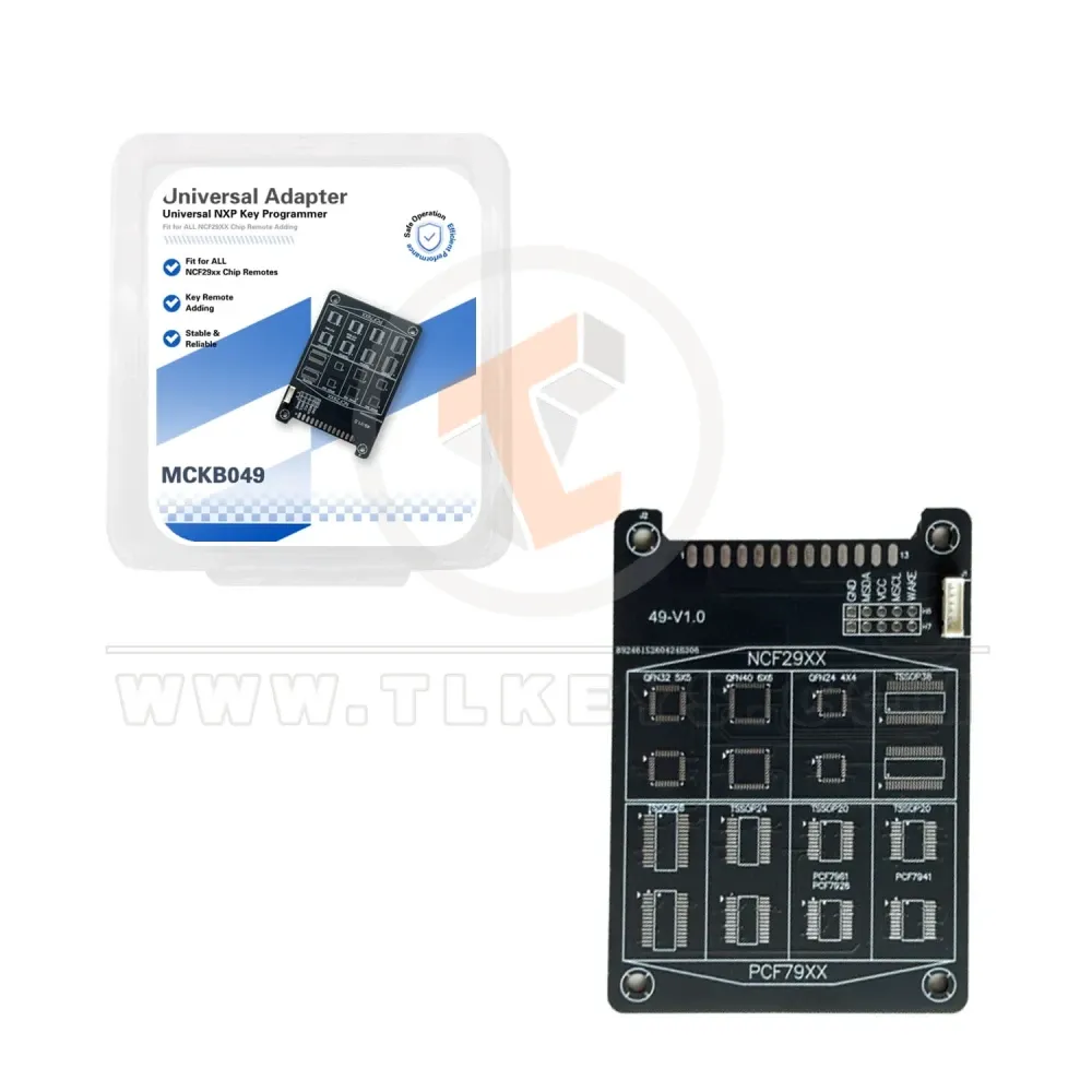 Nxp universal smart key adapter mckb049 ncf29xx pcf79xx Nxp universal smart key adapter mckb049 ncf29xx pcf79xx
