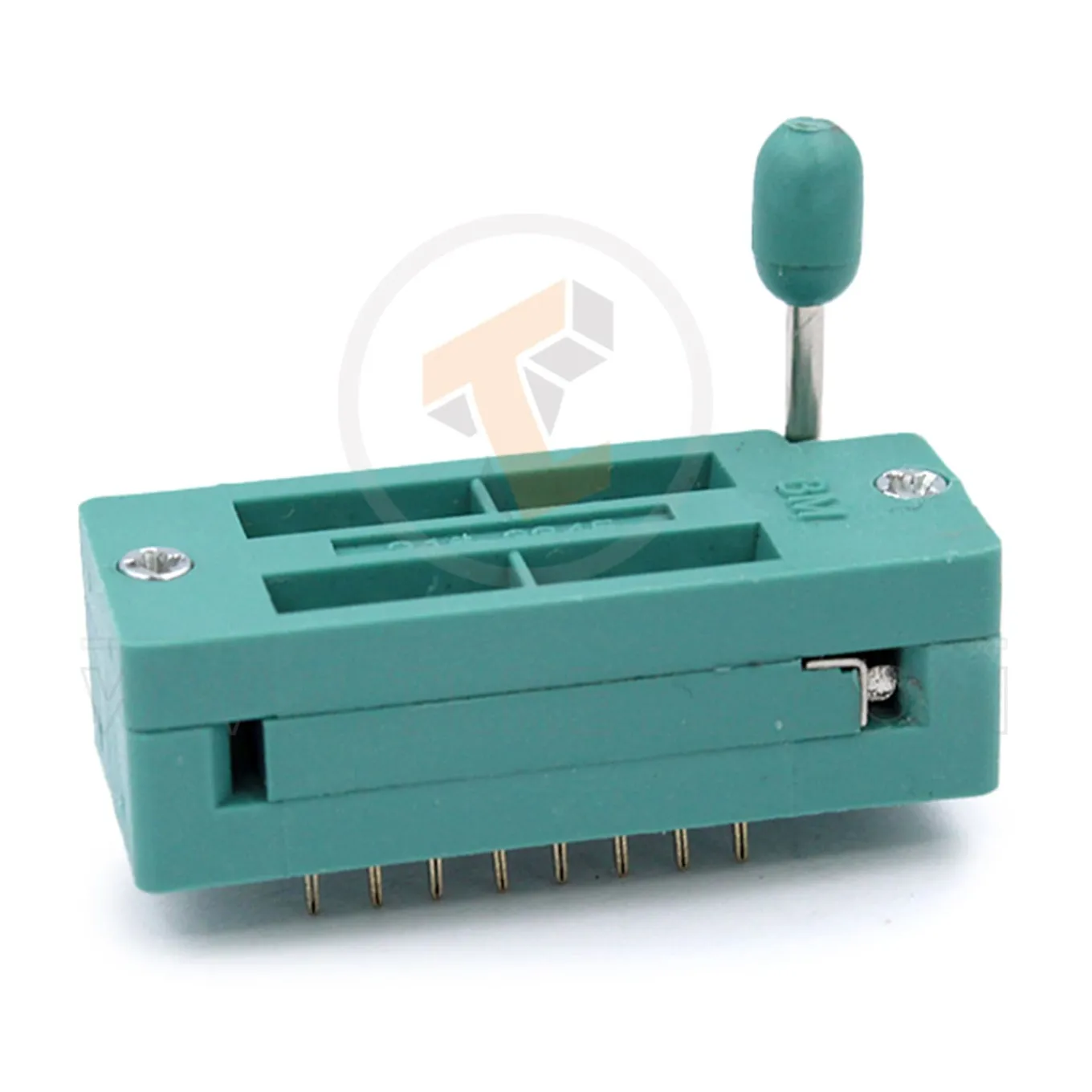 16 Pin 2.54mm ZIF ZIP IC Test DIP Board Socket Universal 216 3345 Adapter